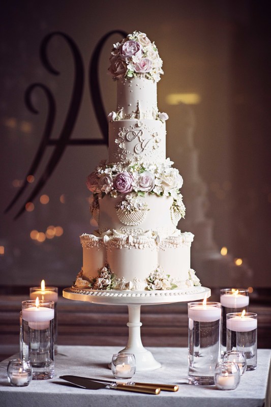 The Frostery Bespoke Wedding  Cake  design 